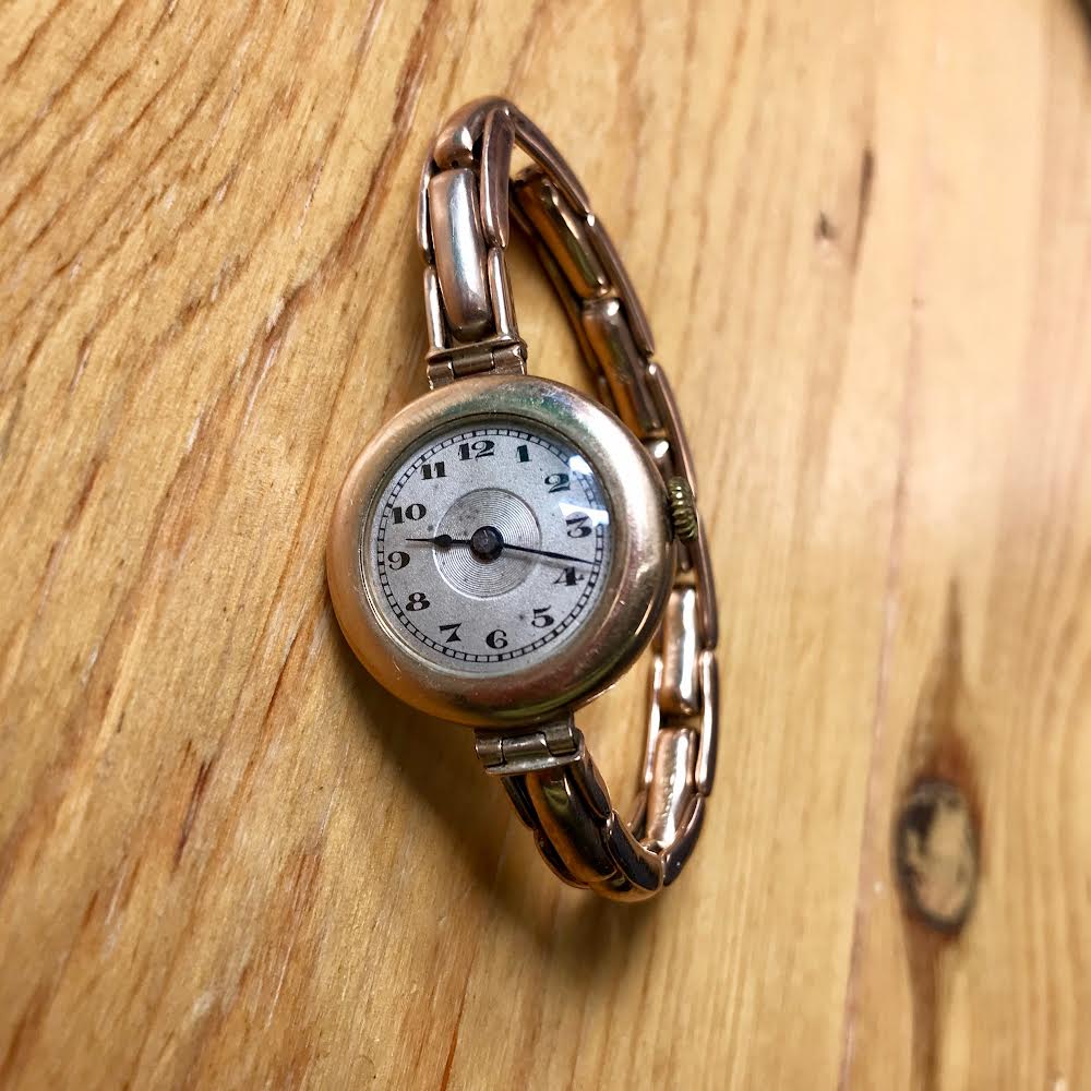 Ailsa's rose gold watch 29.1.22